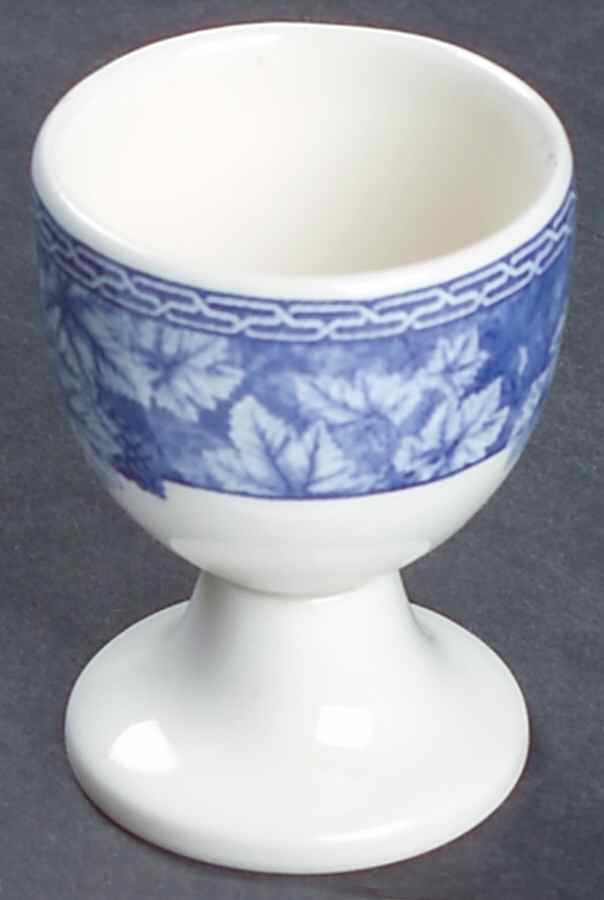 Vintage Blue Single Egg Cup by Wedgwood-1