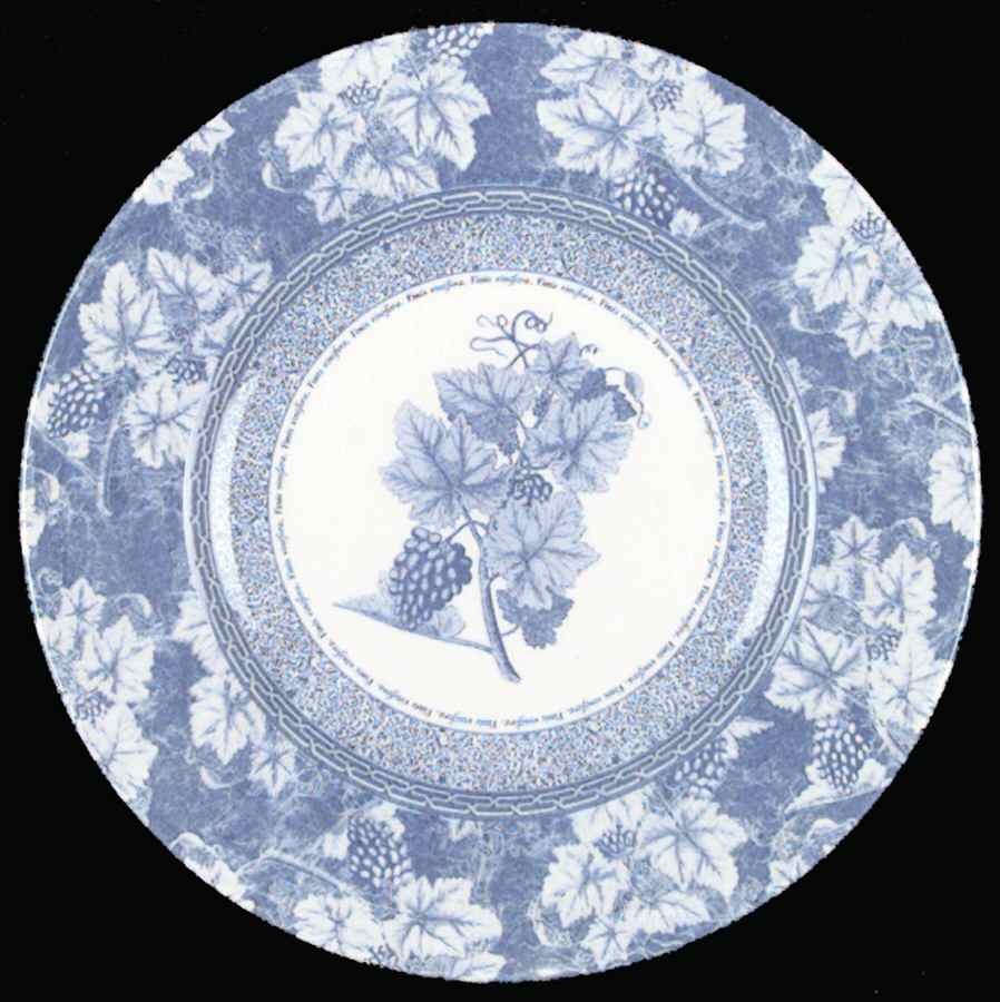 Vintage Blue Salad Plate by Wedgwood-1