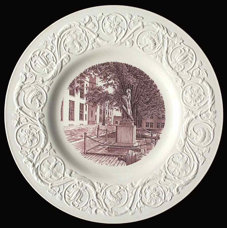 Virginia Military Institute Mulberry Dinner Plate by Wedgwood-1