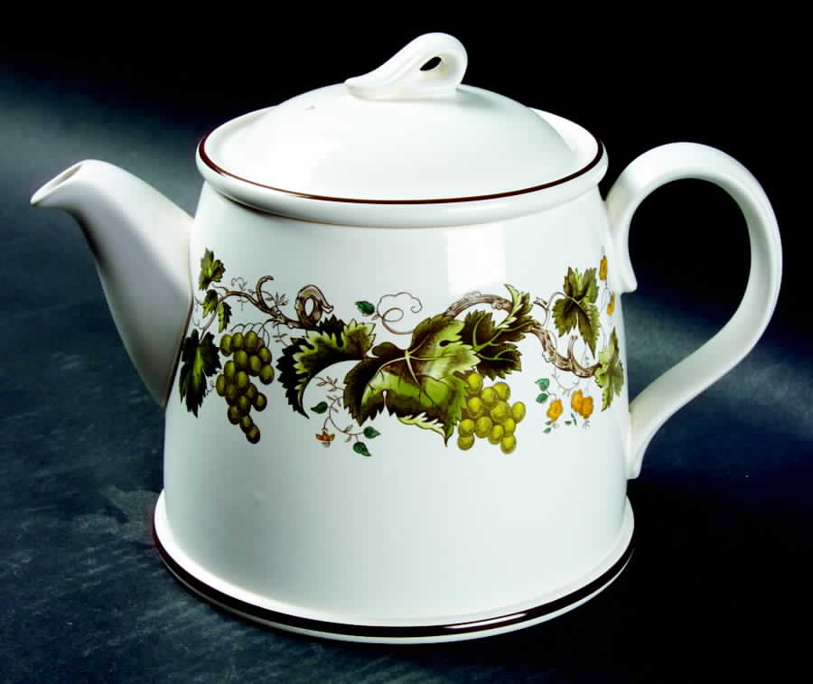 Vine (Croft) Teapot & Lid by Wedgwood-1