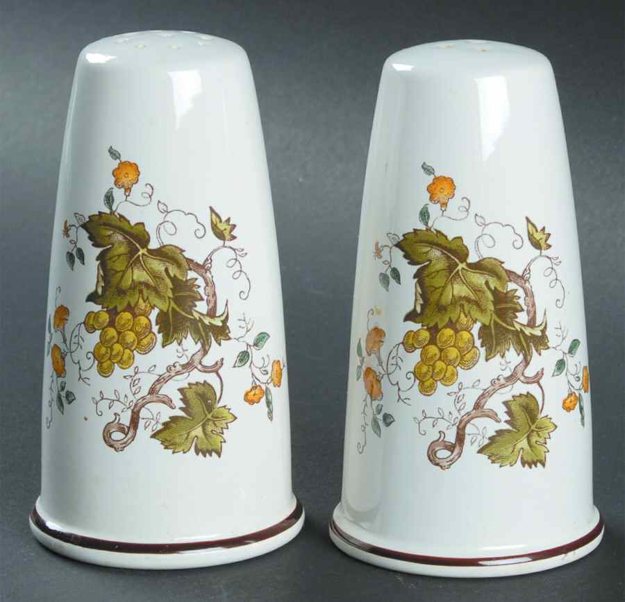 Vine (Croft) Salt & Pepper Set by Wedgwood-1