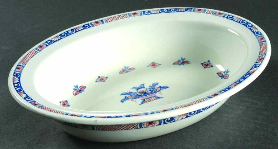 Vieux Rouen 9" Oval Vegetable Bowl by Wedgwood-1
