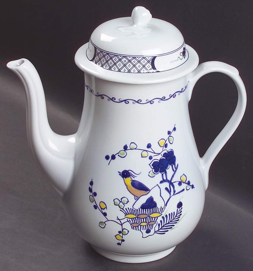 Volendam Coffee Pot & Lid by Wedgwood-1