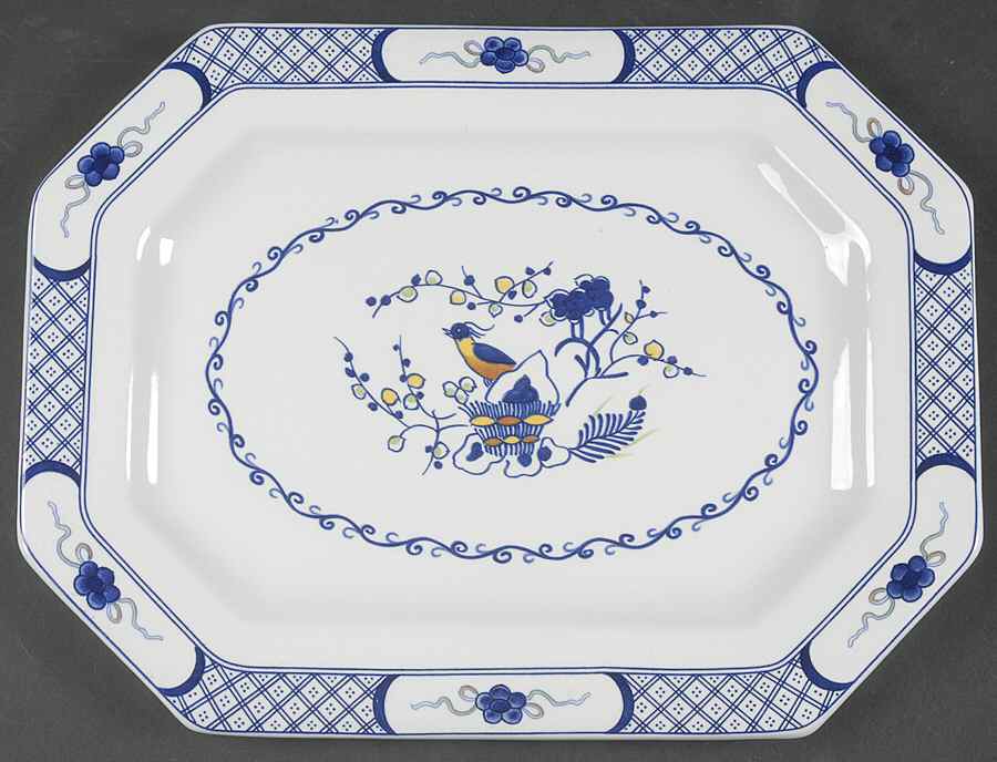 Volendam 12" Oval Serving Platter by Wedgwood-1