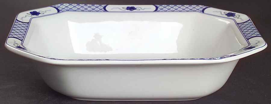 Volendam 9" Oval Vegetable Bowl by Wedgwood-1