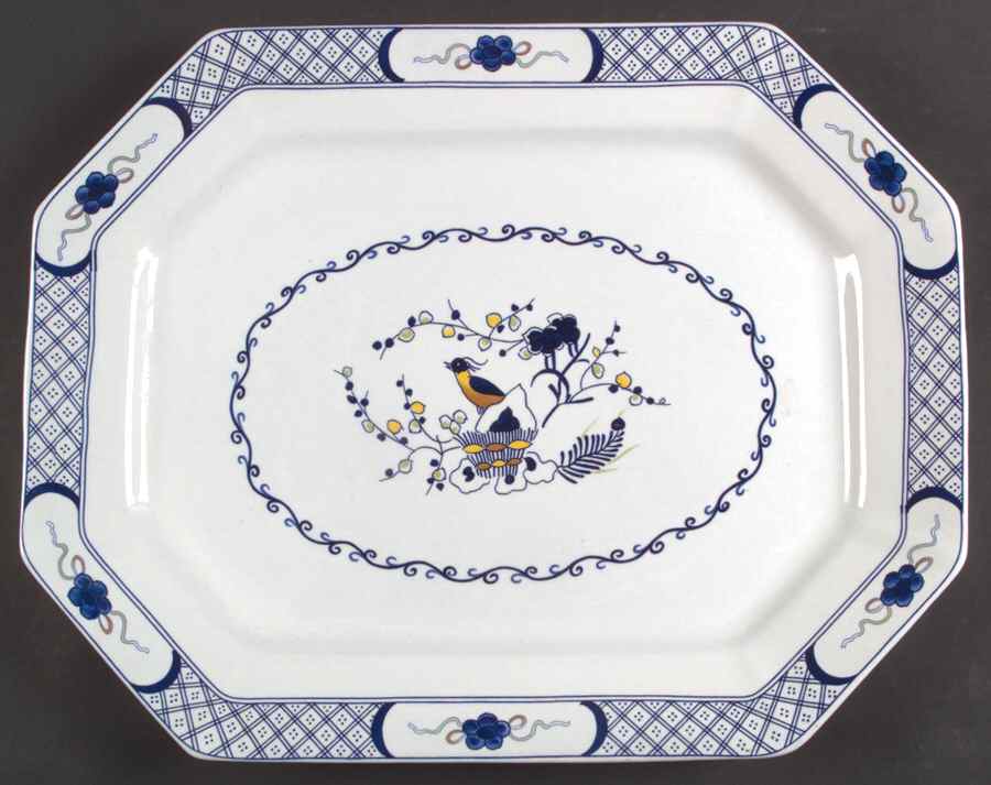 Volendam 16" Oval Serving Platter by Wedgwood-1
