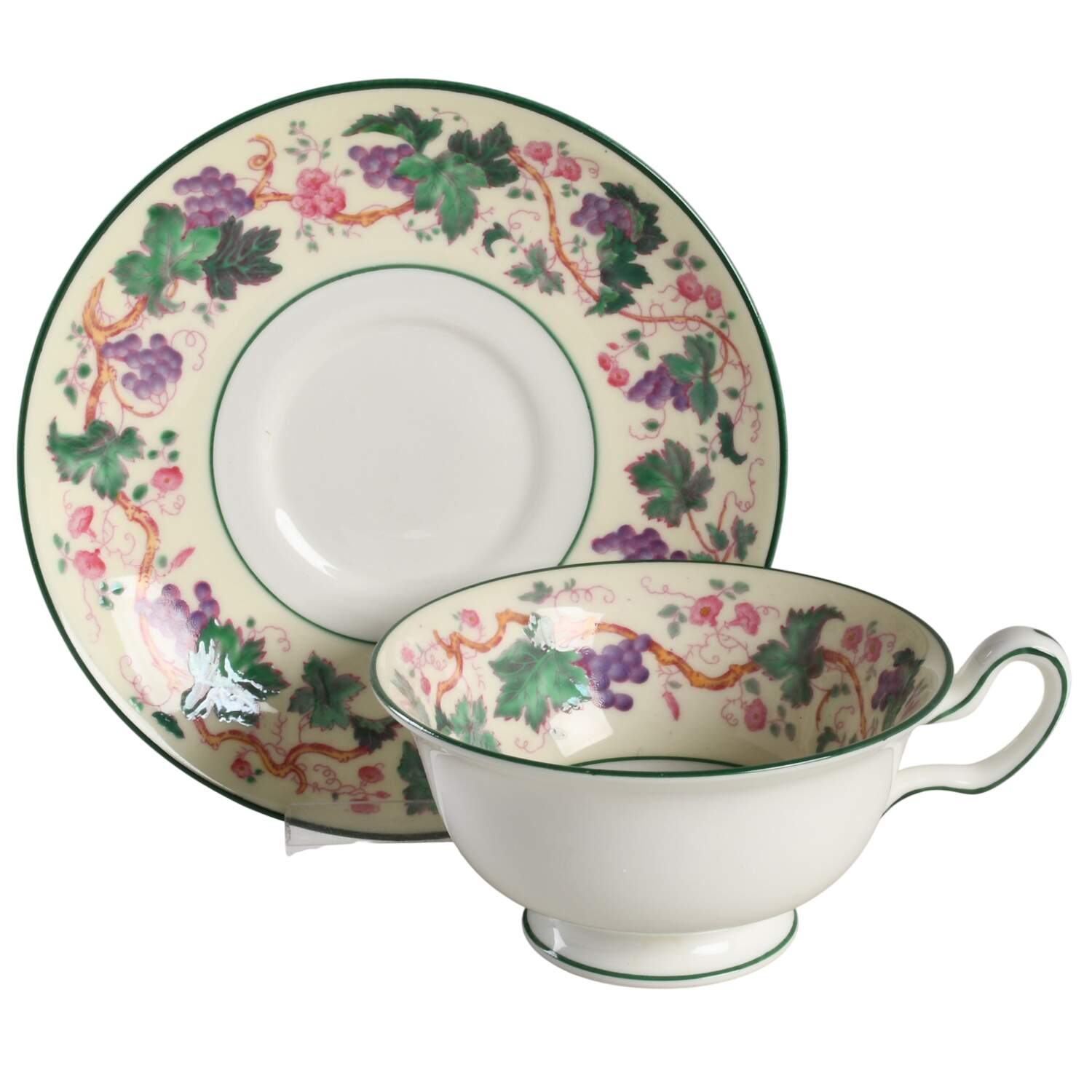W2901 Footed Cup & Saucer Set by Wedgwood-1
