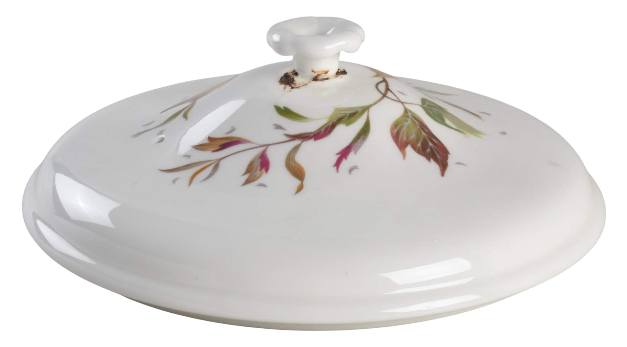 Wakefield (Bone, Coupe) Lid for Round Vegetable by Wedgwood-1
