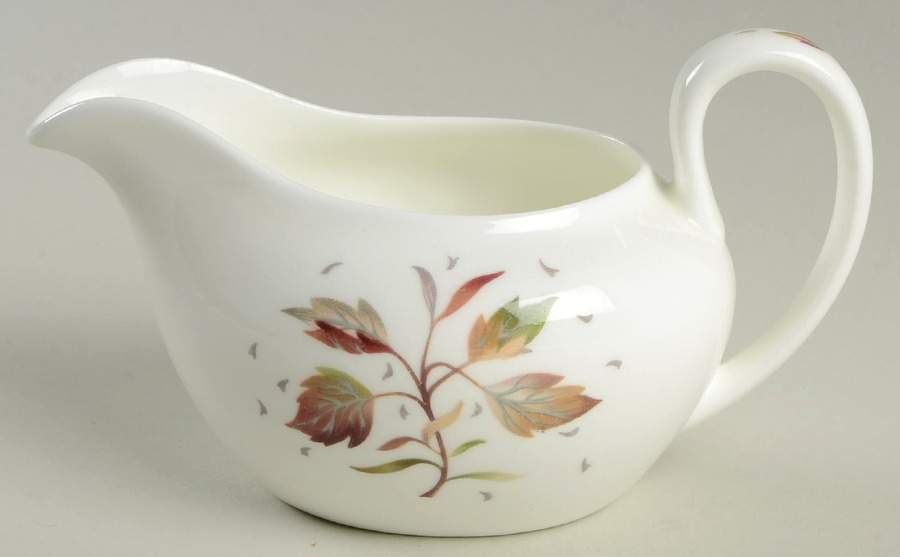 Wakefield (Bone, Coupe) Creamer by Wedgwood-1