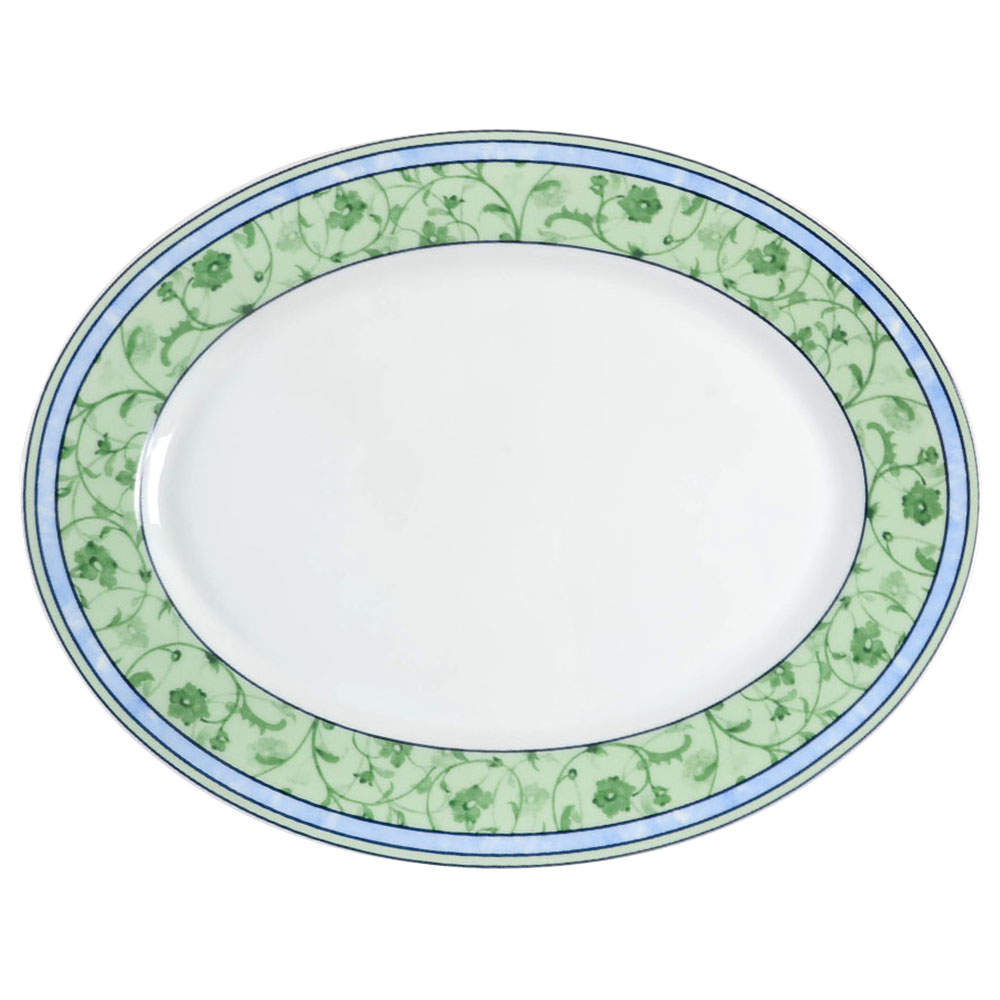 Watercolour 14" Oval Serving Platter by Wedgwood-1