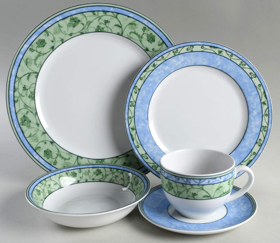 Watercolour 5 Piece Place Setting by Wedgwood-1