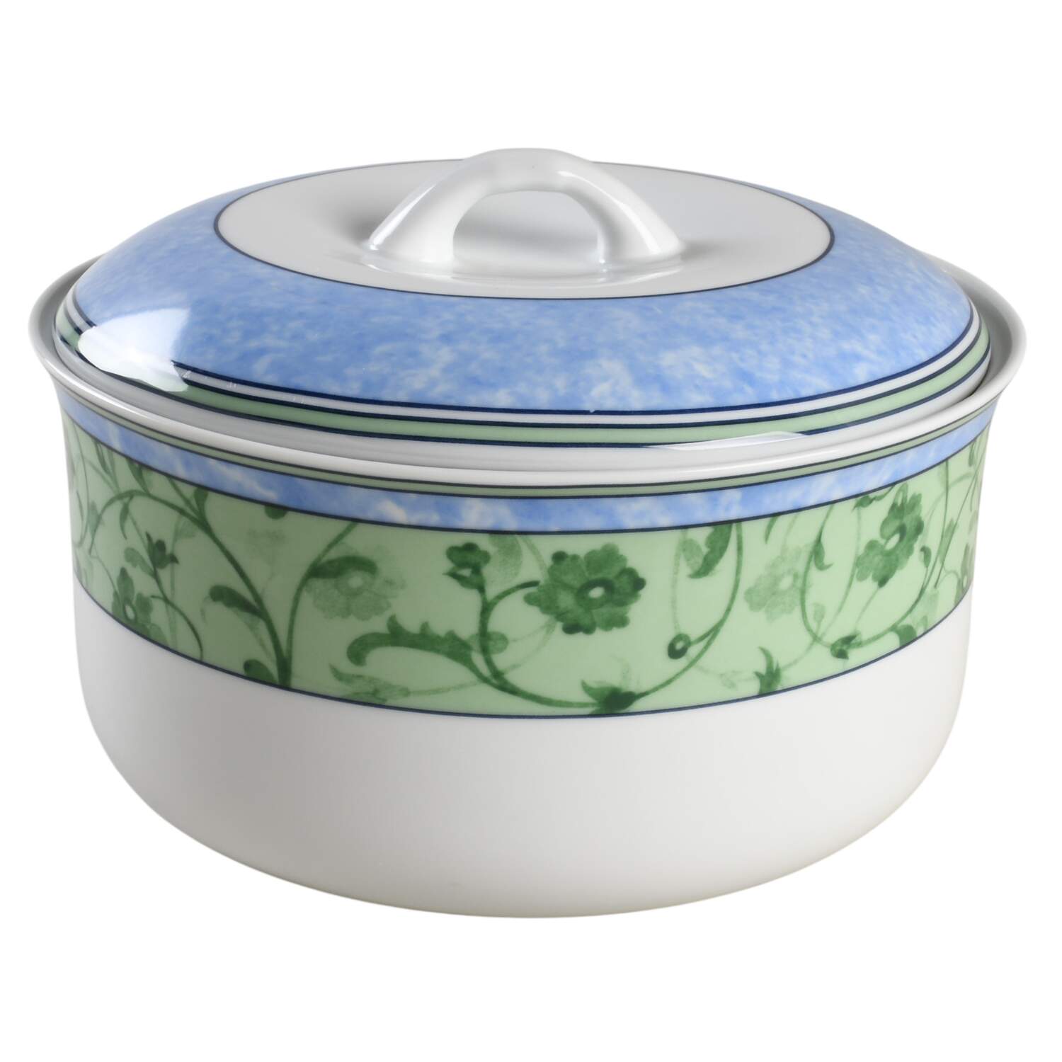 Watercolour Round Covered Vegetable by Wedgwood-1