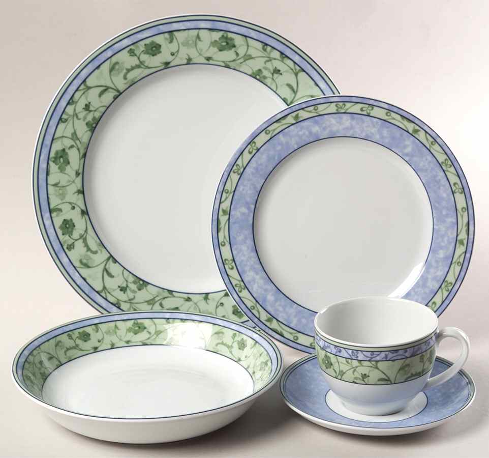 Watercolour 5pc Set=Csfl,Dp,Spdes,Pasi8 by Wedgwood-1