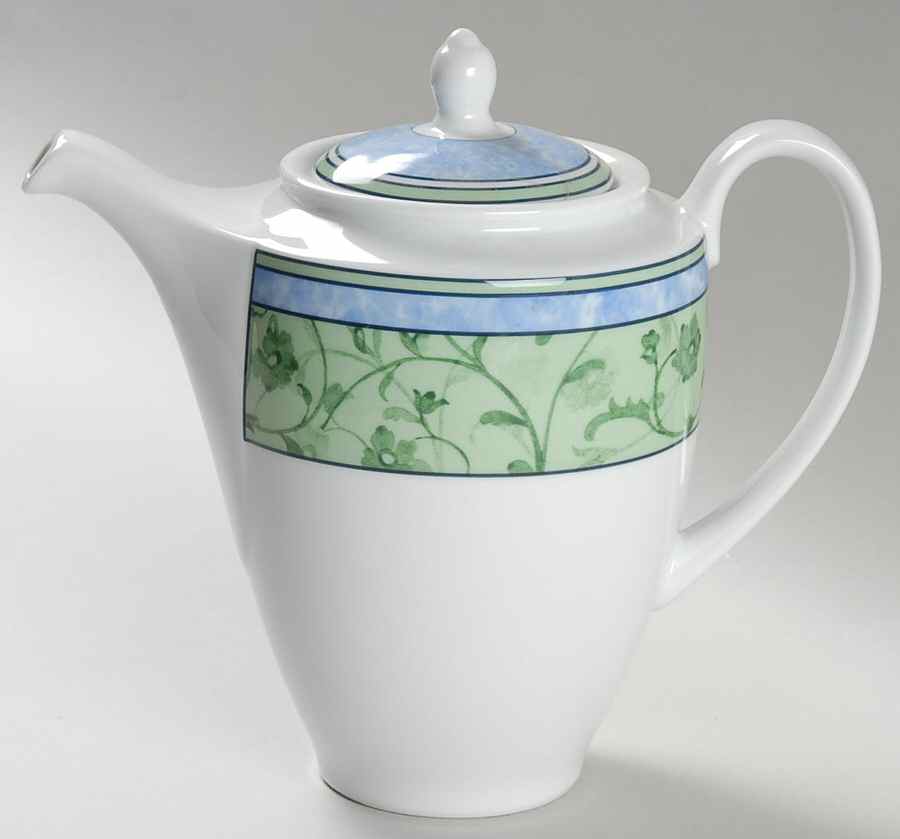 Watercolour Coffee Pot & Lid by Wedgwood-1
