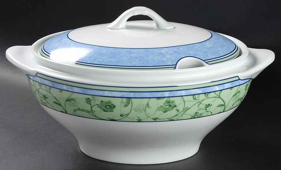 Watercolour Tureen &  Lid by Wedgwood-1