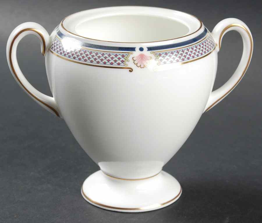 Waverley Globe Shape Sugar Bowl No Lid by Wedgwood-1