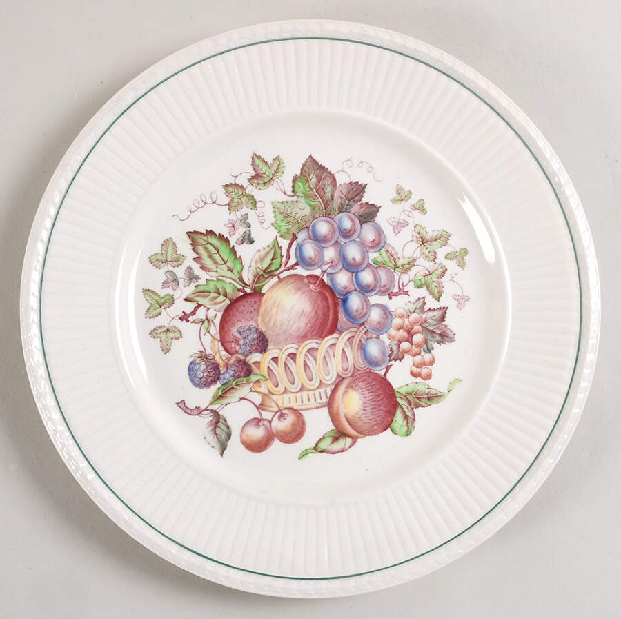Wentworth Multicolor Luncheon Plate by Wedgwood-1