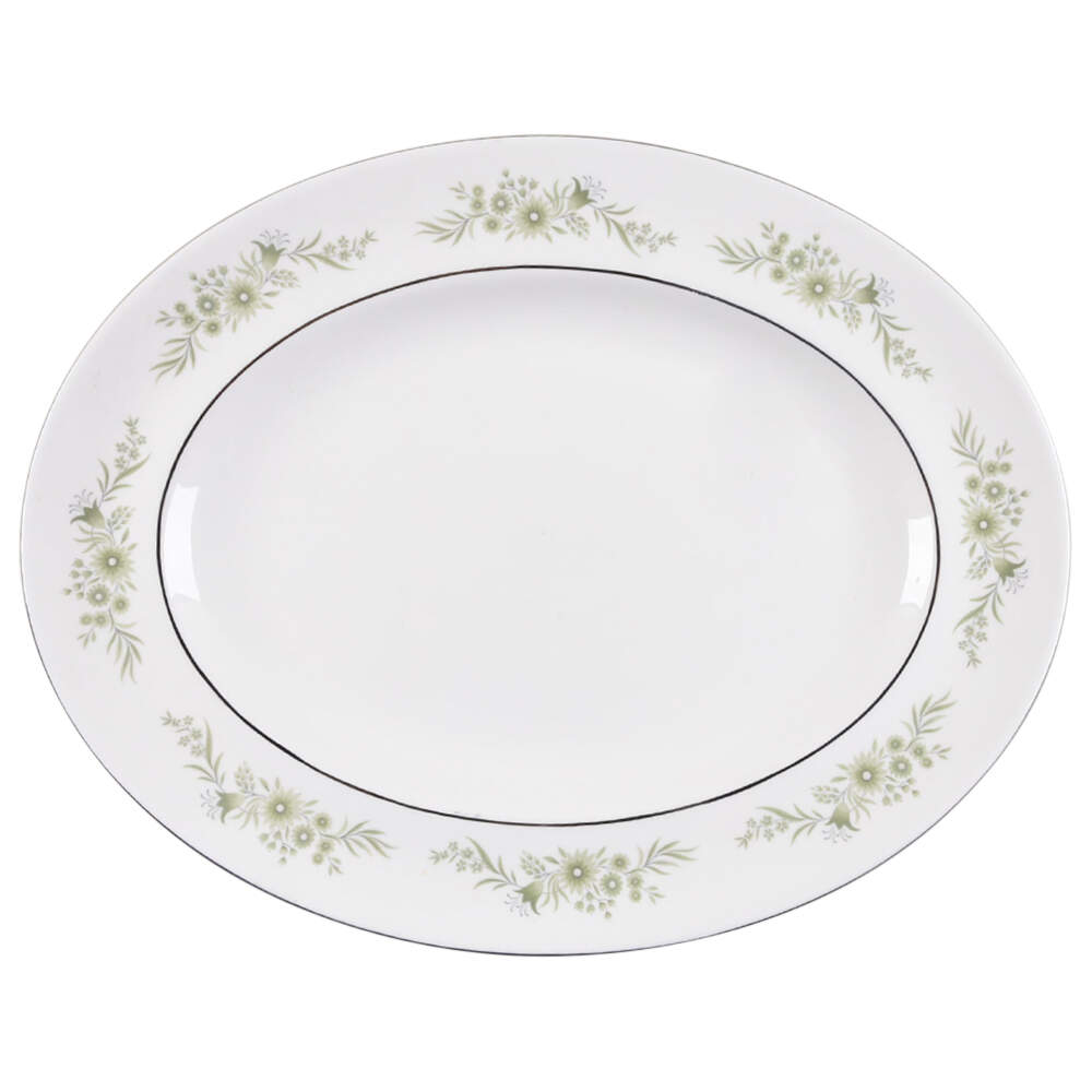 Westbury 13" Oval Serving Platter by Wedgwood-1