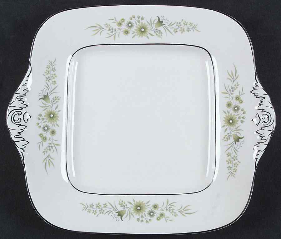 Westbury Square Handled Cake Plate by Wedgwood-1