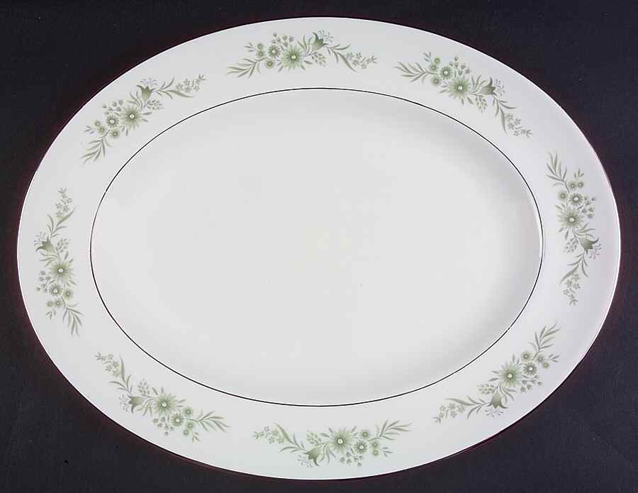 Westbury 14" Oval Serving Platter by Wedgwood-1