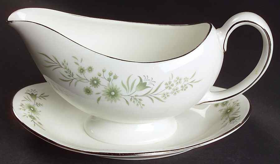 Westbury Gravy Boat with Attached Underplate by Wedgwood-1