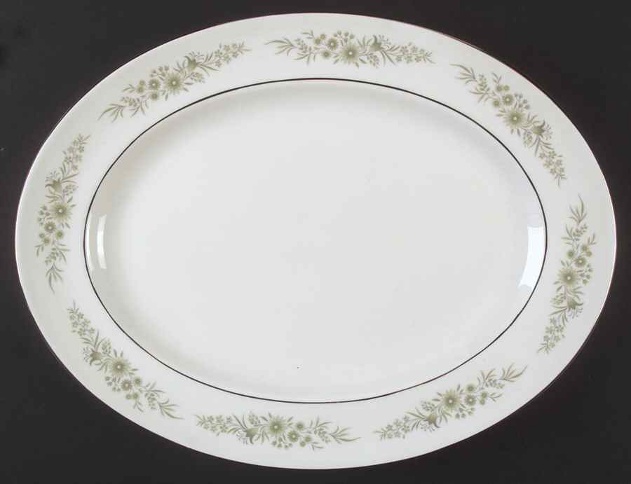 Westbury 15" Oval Serving Platter by Wedgwood-1