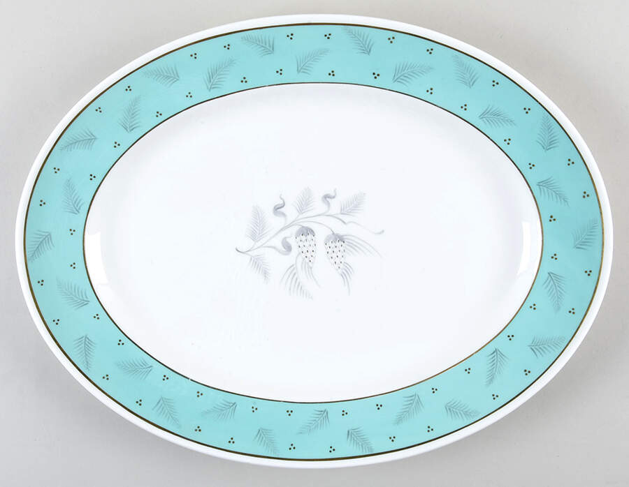 Westover 15" Oval Serving Platter by Wedgwood-1