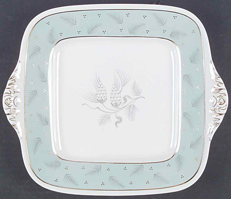 Westover Square Handled Cake Plate by Wedgwood-1