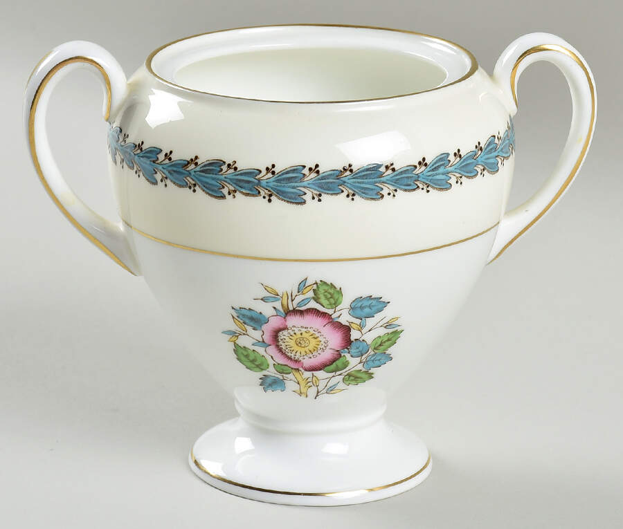 Westland Globe Shape Sugar Bowl No Lid by Wedgwood-1
