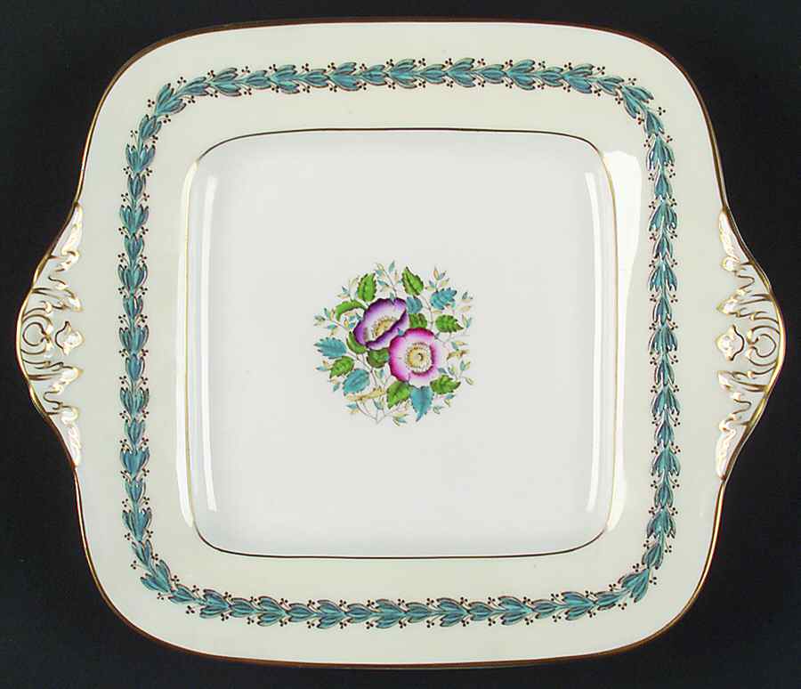 Westland Square Handled Cake Plate by Wedgwood-1