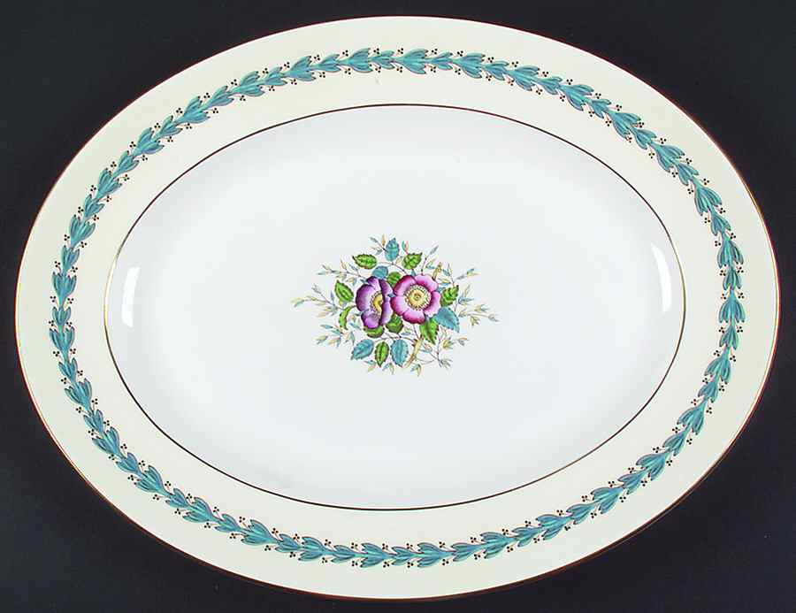 Westland 17" Oval Serving Platter by Wedgwood-1