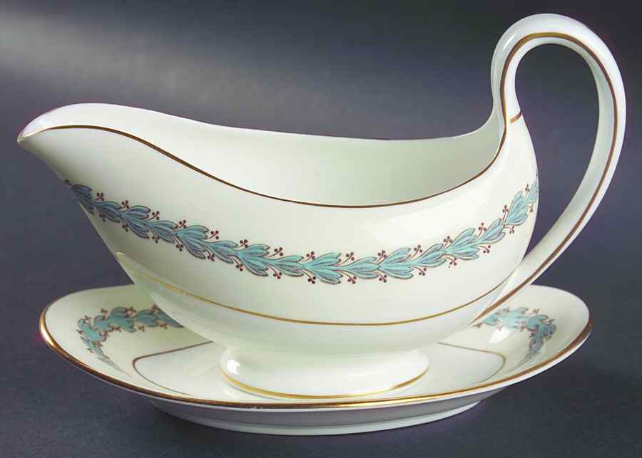 Westland Gravy Boat & Underplate/Relish by Wedgwood-1