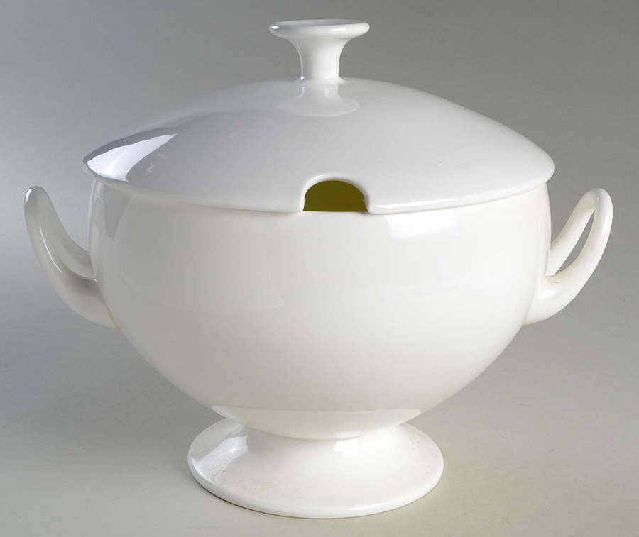 Wedgwood White (Bone) Tureen & Lid by Wedgwood-1