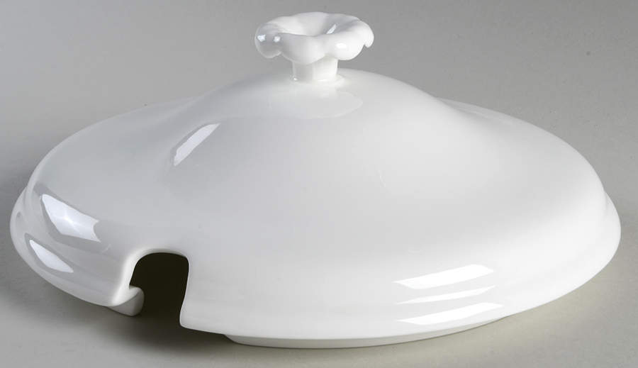 Wedgwood White (Bone) Lid for Tureen by Wedgwood-1