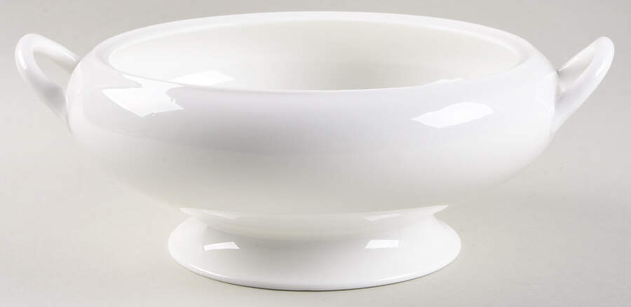 Wedgwood White (Bone) Tureen No Lid by Wedgwood-1