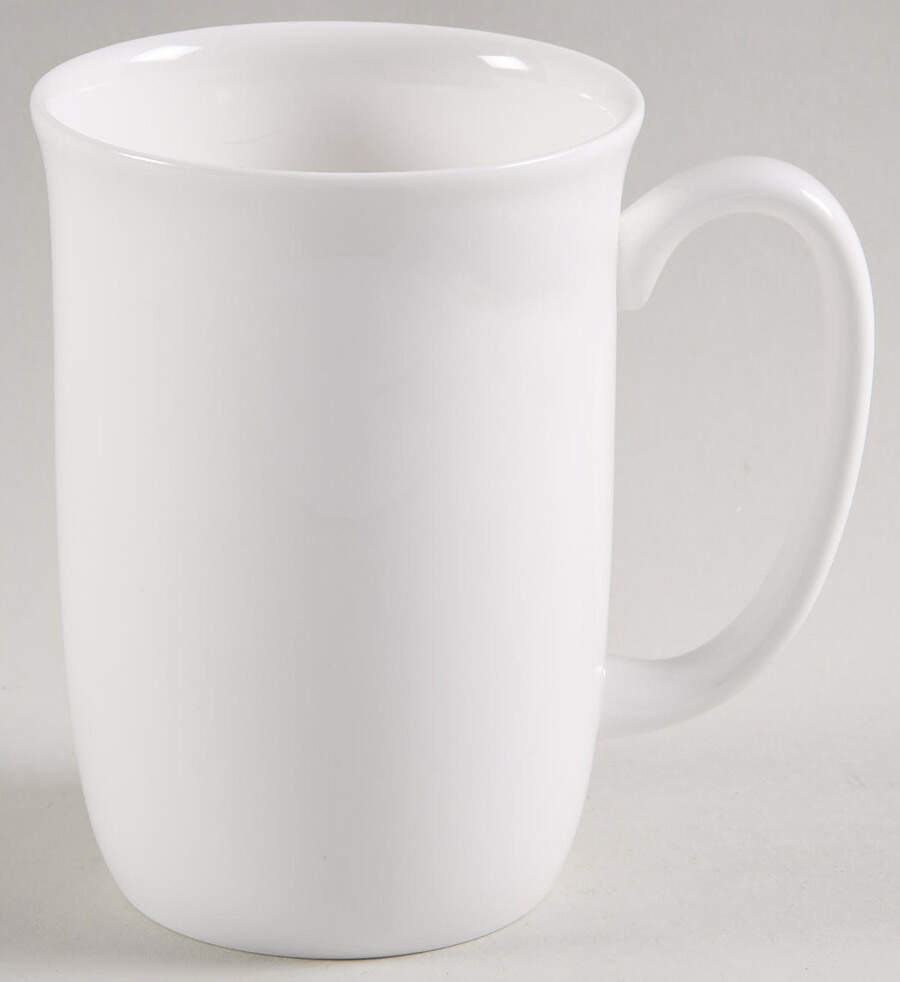 Wedgwood White (Bone) Beaker (English Mug) by Wedgwood-1
