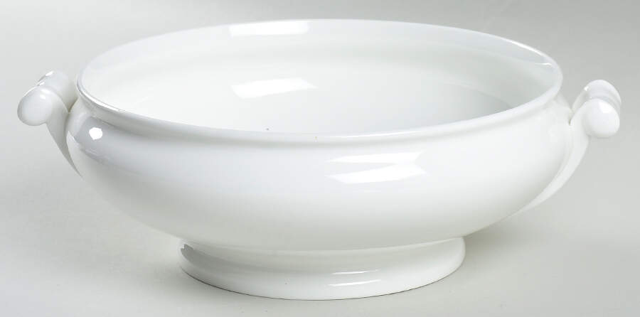 Wedgwood White (Bone) Round Vegetable No Lid by Wedgwood-1