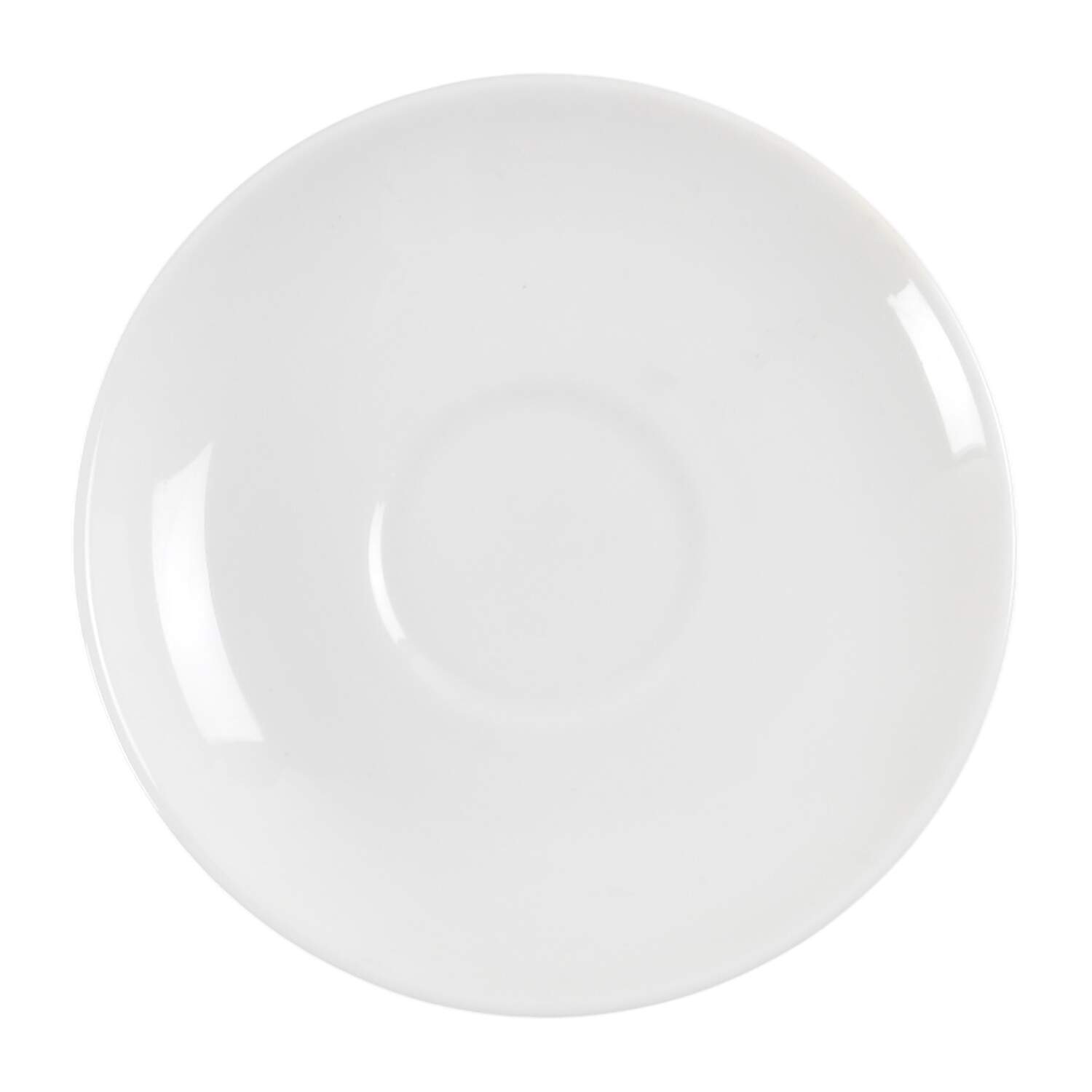 Wedgwood White (Bone) Saucer by Wedgwood-1