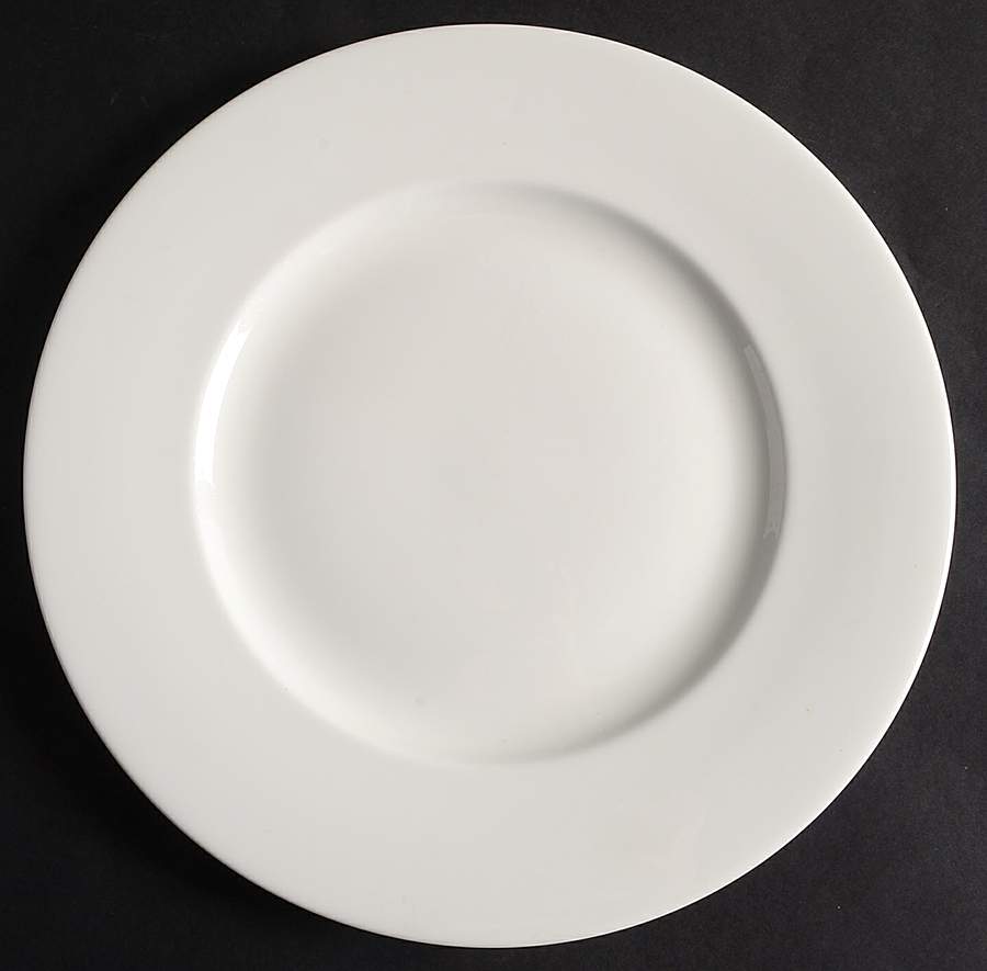 Wedgwood White (Bone) Dinner Plate w/No Backstamp by Wedgwood-1