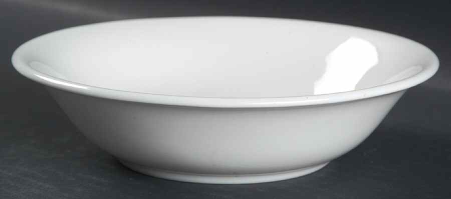 Wedgwood White (Bone) Coupe Cereal Bowl by Wedgwood-1