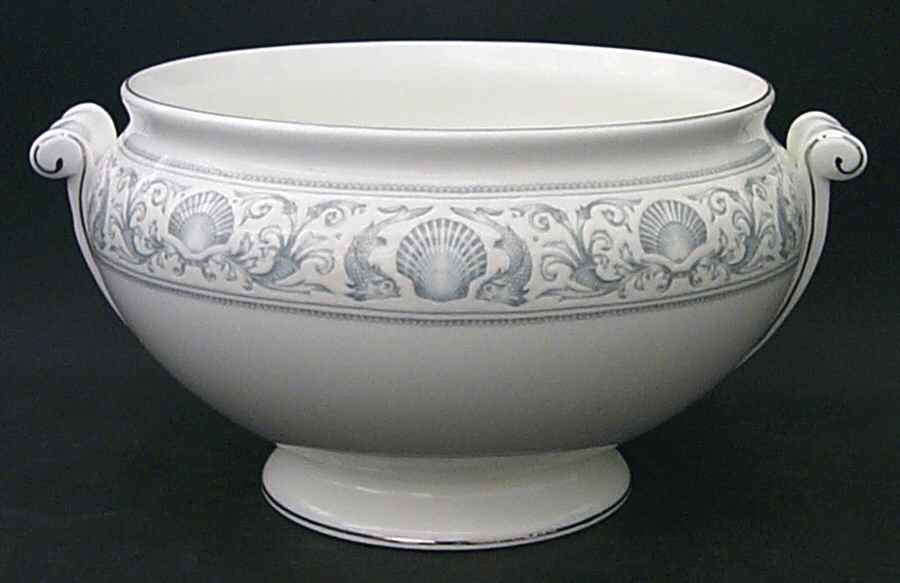 White Dolphins Tureen No Lid by Wedgwood-1