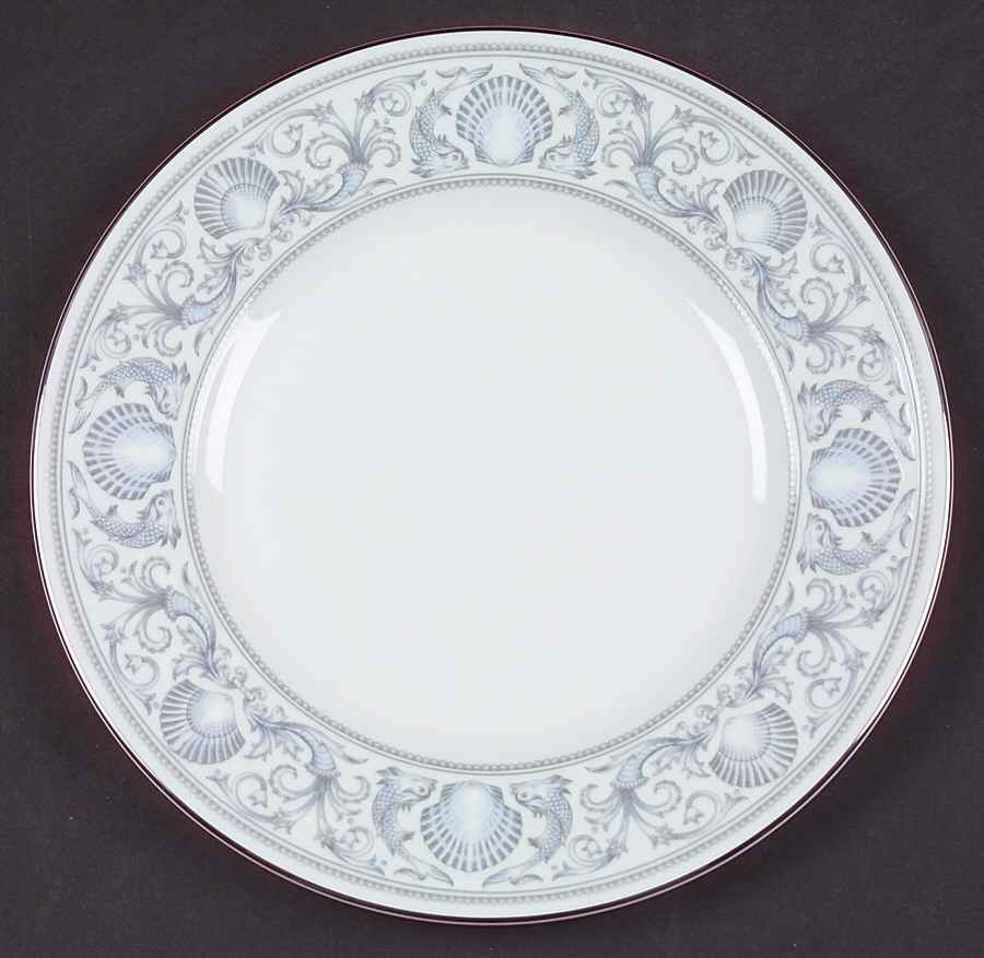 White Dolphins Dessert/Pie Plate by Wedgwood-1