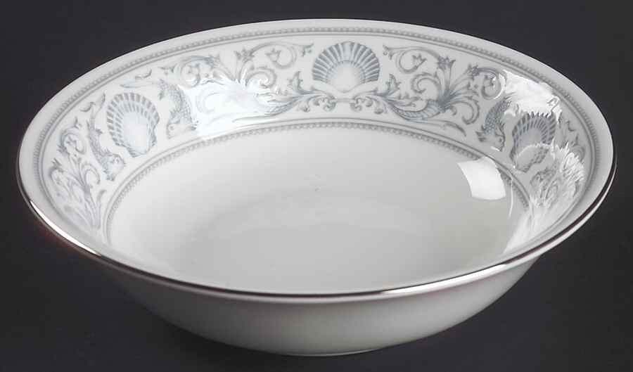 White Dolphins Coupe Cereal Bowl by Wedgwood-1