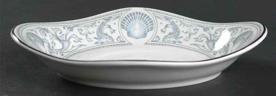 White Dolphins Underplate for Gravy Boat by Wedgwood-1