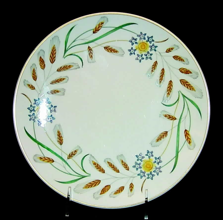 Wheatear Cake Plate by Wedgwood-1