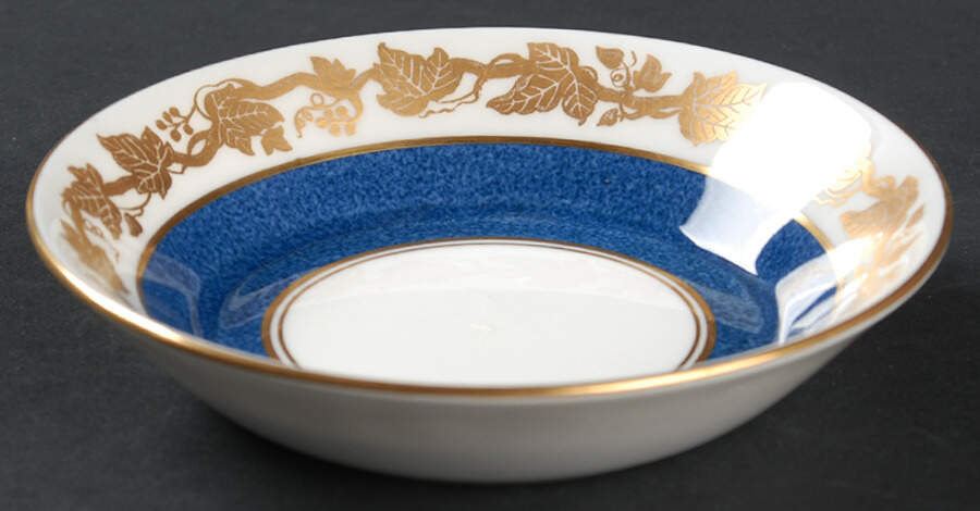 Whitehall (Powder Blue Band) Fruit/Dessert (Sauce) Bowl by Wedgwood-1