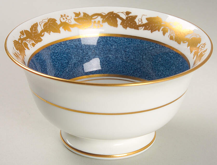 Whitehall (Powder Blue Band) Cranberry Bowl by Wedgwood-1