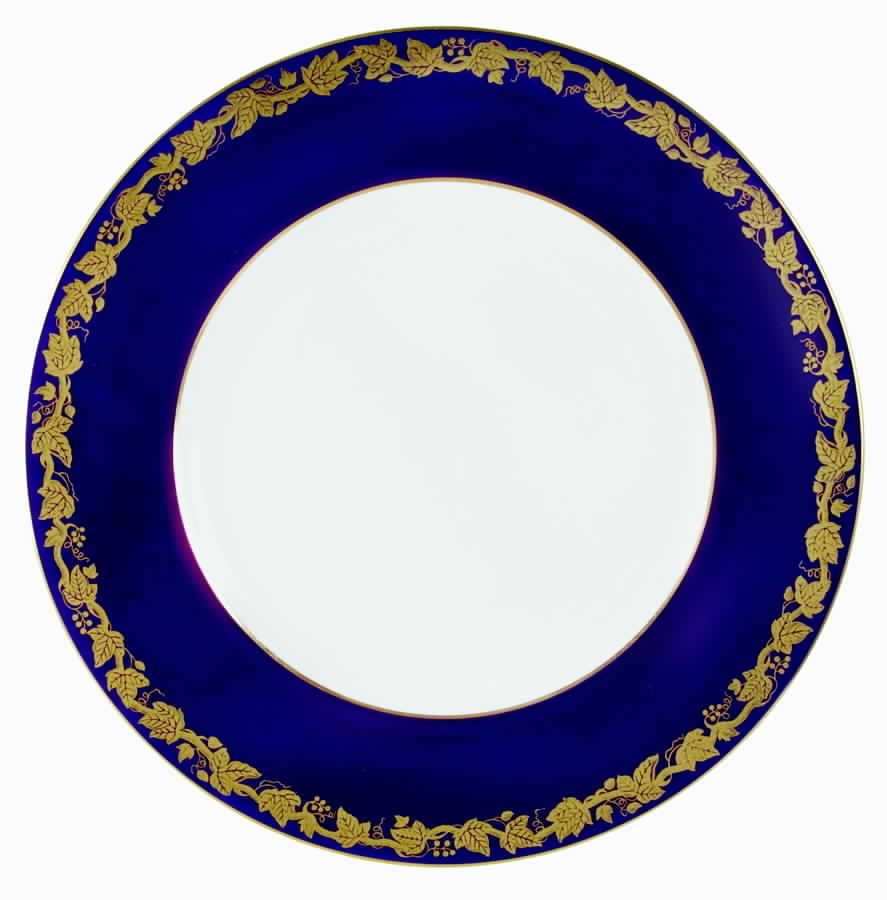 Whitehall (Mazerine Blue Rim) Dinner Plate by Wedgwood-1