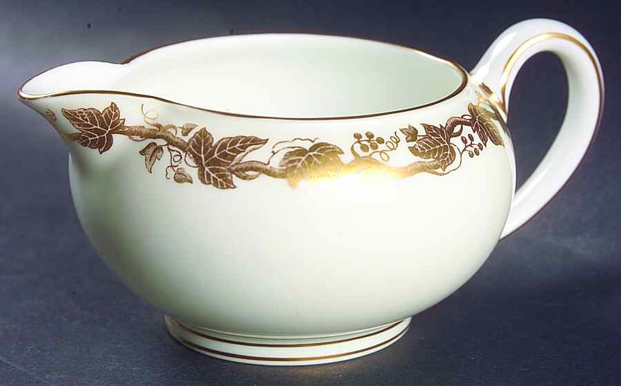 Whitehall (Cream Rim) 146 Shape Creamer by Wedgwood-1