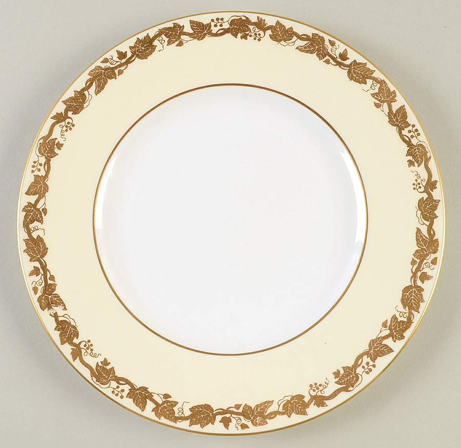 Whitehall (Cream Rim) Luncheon Plate by Wedgwood-1